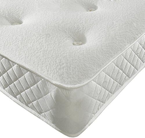 Sleep Factory Ltd Memory Foam Open Sprung Mattress Luxury 10" Deep 3FT Single (90 x 190 cm)