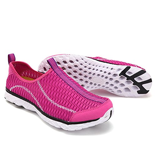 SAGUARO Badeschuhe Wasserschuhe Mesh Schnell Trocknend Aqua Slip on Schuhe Sommer Strandschuhe Surfschuhe Wanderschuhe für Unisex Damen Herren - 5