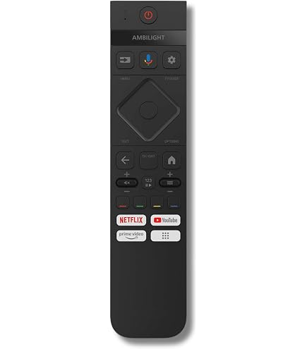 VINABTY Sostituire il telecomando per Philips 4K Ambilight OLED TV 98GM10BEPHND000CR A136RF543B0004 65PUS8309/12 75PUS8309/12 85PUS8309/12 43PUS8079/12 50PUS8079/12 55PUS8079/12