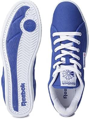 reebok white canvas shoes