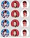 Produktbild 12 David Bowie reispapier fee / becher kuchen 40mm cake topper vorschnitt deko