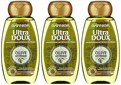 GARNIER - Shampoing - ULTRA DOUX Nutrition Extreme Olive Mythique - 250ml