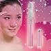 Women Lady Facial Trimmer Stainless Steel Blade Eyebrow Styling Electric Shaver Leg Arm Armpit Hair Remover Shaper Pink