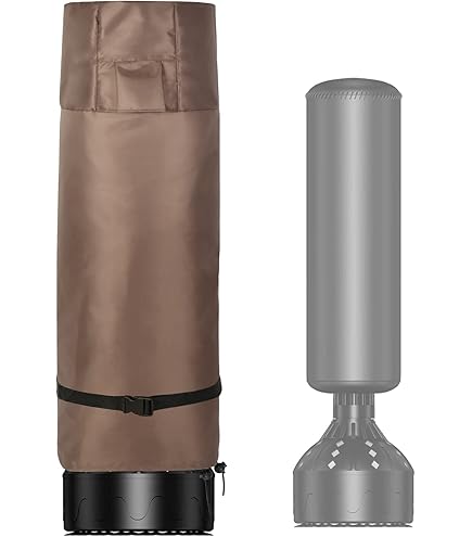 Copertura Per Sacco Da Boxe Onlyme - Impermeabile, Antipolvere, Per Interni Ed Esterni, Nero