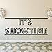 Price comparison product image Cinema Design Wall Decal It's Showtime Movie Vinyl Wall Poster Play Game Room Wall Art Mural Home Theater 108x42cm