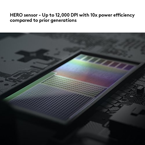 Logitech G603 - Rat  n inal  mbrico para gaming con sensor   ptico Hero  12 000 dpi 
