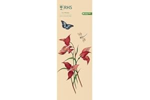 Royal Horticultural Society RHS 2024 Calendar, Month To View Slim Wall Calendar, Official Product