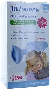Visiomed Inhaler Chambre D Inhalation Pour Enfant Amazon Fr Hygiasne Et Soins Du Corps