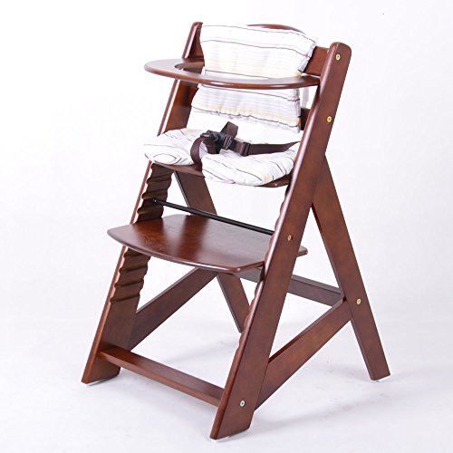 Treppenhochstuhl Babyhochstuhl Kinderhochstuhl Kindertreppenhochstuhl Babystuhl Hochstuhl – BRAUN HC2533-D02 Creme - 3