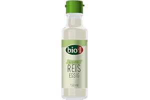 BIOASIA Vinagre de arroz ecológico, vinagre para sazonar y realzar el arroz de sushi, vegano, 1 x 150 ml