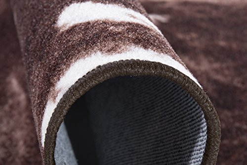 Andiamo 1100257 Teppich Amarillo, Kunstfell, 133 x 220 cm, braun - 5