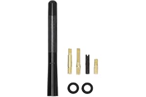 Yctze 4,7 Zoll Antenne Universal ABS Auto Antenne Dachradio Antenne Dekoration mit Schraube Ersatz für Mini Cooper S JCW R55 R56 R57 R60