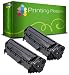 Produktbild 2er Set EP27 Premium Toner Schwarz kompatibel für Canon MF5550, MF5630, MF5650, MF5730, MF5750, MF5770, LBP3200, MF3110, MF3112, MF3220, MF3228, MF3240