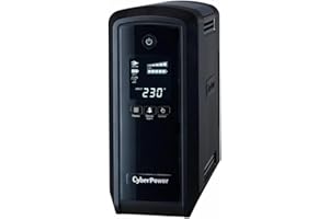 ‎CYBERPOWER CyberPower Systems USV CP 900EPFCLCD, CP900EPFCLCD-UK, schwarz, 900VA/540W