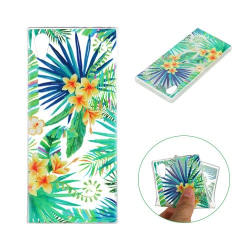 Yidaxing Funda Sony Xperia XA1  Carcasa de Silicona Transparente Funda TPU Gel Carcasa Ultra Delgado Suave Funda Protectora Ligera Carcasa Blanda Flexible Caja Anti Rasgu  os Anti Choque con dise  o   nico -Selva