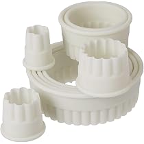 TG. centimeters) LACOR 68092- Set di 9 tagliapasta tondi rigati