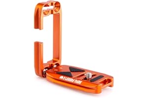 3 Legged Thing Ellie Short Universal Camera L-Bracket - Arca Swiss Compatible L-Bracket for Use with Multiple Camera Makes & Models with Shorter Base - Copper (ELLIE-S-C)