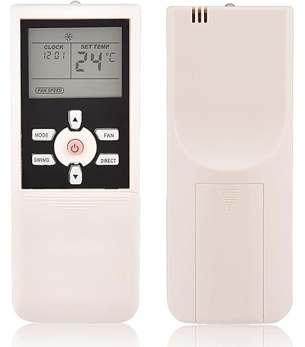 Télécommande De Remplacement Pour Climatiseur R07 / BGE R07B / BGE - Blanc, Portée 10 M, Fonctionne Avec 2 Piles AAA - 4