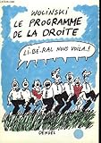 Le programme de la droite