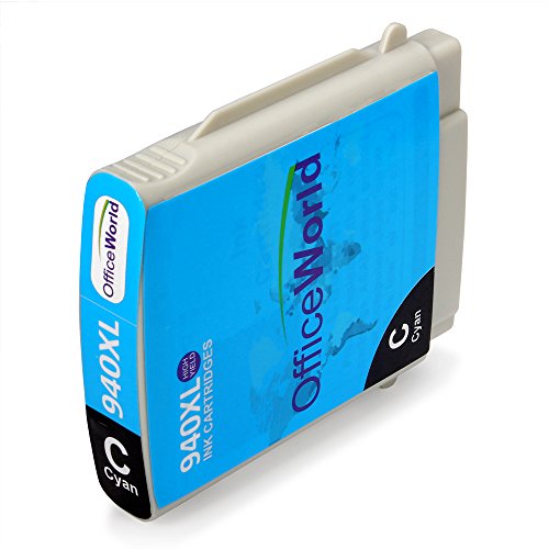 OfficeWorld Kompatible Patronen Ersatz für 940XL Druckerpatronen Hohe Kapazität Kompatibel für Officejet Pro 8000 8500 A909A 8500A A910A (2 Schwarz, 2 Cyan, 2 Magenta, 1 Gelb) - 4