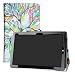 Produktbild LFDZ Chuwi Hi10 Air Hülle, Schutzhülle mit Hochwertiges PU Leder Tasche Case für 10.1" Chuwi Hi10 Air Tablet (Nicht zutreffend CHUWI Hi10 / Hi10 Plus),Love Tree