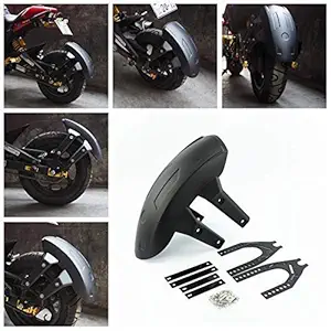 Gear Up Rear Mudguard Motorcycle Rear Mudguard Splash Guard for All Bikes