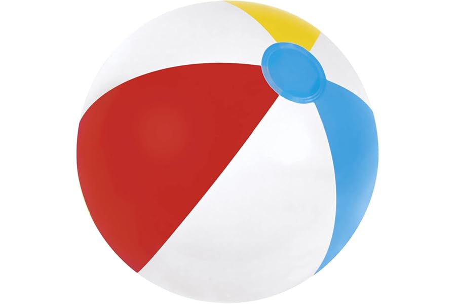 Bestway TOIS Inflatable Panel Beach Ball for Holiday Swimming Pool Party Beach Birthday Gift,