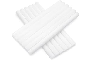 Peslogy 12pcs Humidifier Filter Sticks Humidifier Filter Rod Car Diffuser Refill Sticks Pens Humidifier Filter Wick Replacement Filter for USB Humidifier and Mini Diffuser (10x0.7cm)
