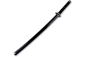 ARUAN Wooden Roronoa Zoro Sword Overall 41 inch Japanese Ninja Katana Samurai Sword Anime Original Texture for ONE PIECE Anime Lovers, Cosplay Props Toys, Yubashiri A