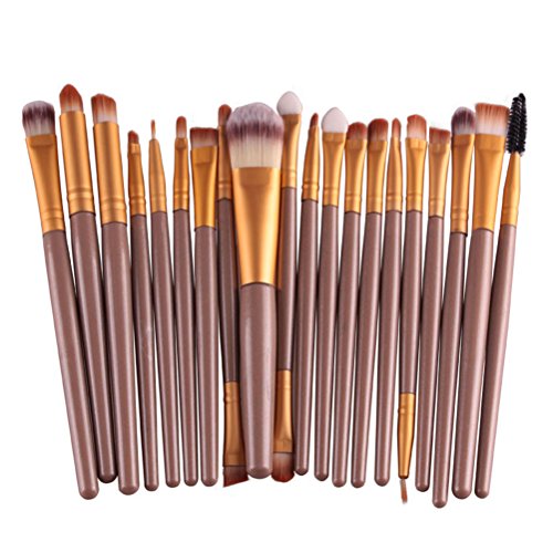 BESTIM INCUK 20-Piece Makeup Brushes Makeup Brush Set Cosmetics Foundation Blending Blush Eyeliner Concealer Face Powder Brush