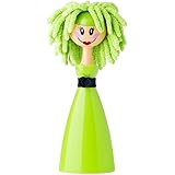 VIGAR Dolls Mini Pennello per PC, Colore, ABS, Silicone, Poliestere, Verde/Nero, Small