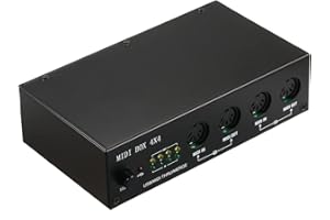 summina UM4X4 USB MIDI interface 4 in/4 out 64 channels MIDI 4i/4o + Merge 2i4o MIDI Box 4X4