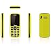 Melbon Dude 02 Moblie Phone (Dual Sim,  Yellow) RS.585.00