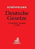 Image de Deutsche Gesetze Gebundene Ausgabe II/2014: Rechtsstand: 28. August 2014