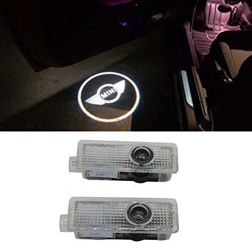 Preisvergleich Produktbild Grolish LED Courtesy Lamp Car Door Welcome Lights 12V Projector Shadow car Styling For Mini Cooper