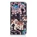 Produktbild Kucosy Samsung Galaxy A6(2018) 3D Gemaltes Muster PU Leder Folio Brieftasche Schutzhülle Muster Bunt Malerei Tasche Hülle Anti-Scratch Handytasche Backcover für Samsung Galaxy A6(2018)