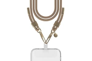 Force Case FC Bandoulière Cordon Moka détails Gold