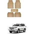 RKPSP Beige Standard/Fabric Foot/Floor Car Mat for Land Cruiser Prado