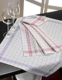 Geschirrtuch 10er Pack Küchentuch Küchenhandtuch 100% Baumwolle 50x70 cm kariert