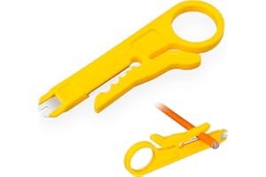 HB-DIGITAL LSA Narzędzie do usuwania izolacji sieciowej DSL ISDN, narzędzie do układania kabli sieciowych, paneli krosowych, listew LSA CAT5, CAT6, CAT7, paneli krosowych, kabli LSA Punch