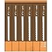 Produktbild matches21 Laubsägeblätter Ersatz Sägeblätter für Laubsägebögen / 18 Stk. Holz und Metall in je 3 Stärken Bastel-Zubehör Bastelwerkzeug