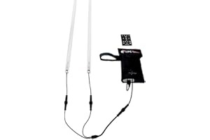 LUME 1 Lume1 Lot de 2 éclairages de parasol avec télécommande, lampes pour jardin, 2 LED blanc chaud avec 2700 K pour un éclairage agréable, batterie incluse [Classe énergétique A++]