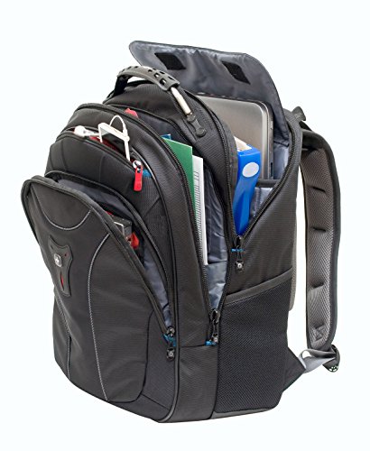 SwissGear Zaino Per PC 17 Pollici, Ibex - ScanSmart, Tasca Per Tablet, 30L, Nero - 3