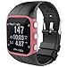 Produktbild Uhrenarmband Polar M400 Farben Weiches Silikon Riemen Ersatz-Bänder Armband Gurte für Polar M430 GPS Smartwatch, Bandbreite 23 mm by Sannysis, Schwarz