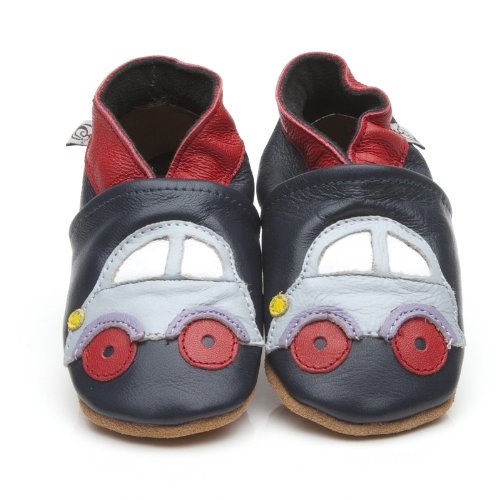 Soft Leather Baby Shoes Car 12-18 months