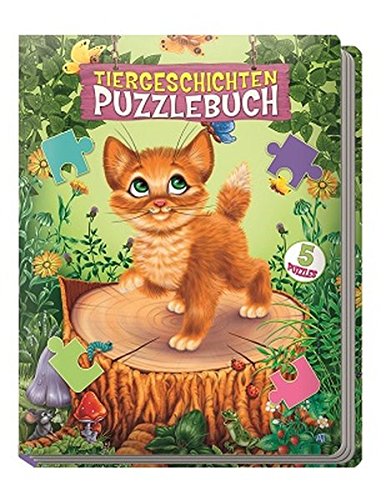 Preisvergleich Produktbild Puzzlebuch "Tiergeschichten"