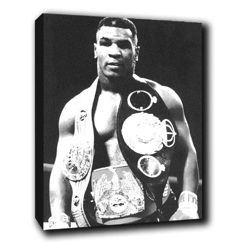 Preisvergleich Produktbild Leinwanddruck "Mike Tyson", abstrakt, 50,8 x 40,6 cm
