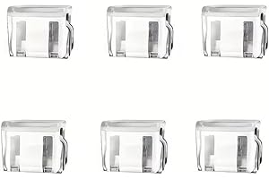 JZSMY 6 piezas de clips ajustables para dobladillo de pierna, clips invisibles para acortar las piernas, clips para el borde de los pantalones, ajustador de pierna sin deslizamiento para hombres y mujeres