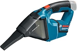 Bosch Professional system 12V: akumulatorowy odkurzacz GAS 12V (pojemność zbiornika 0.35 l, 0.87 kg, bez akumulatorów i ładowarki, opakowanie kartonowe)