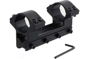 ToopMount Anillo de Alcance Anillos de Alcance de Alto Perfil Táctico 25.4mm de Alto Montaje Anillos Adaptador de Montaje de 11mm Carril de Cola de Milano Rail Mount